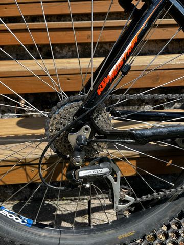 Gebrauchtes KTM Chicago Shimano Acera 2015 Mountainbike, Schwarz — Bild 3 von 30