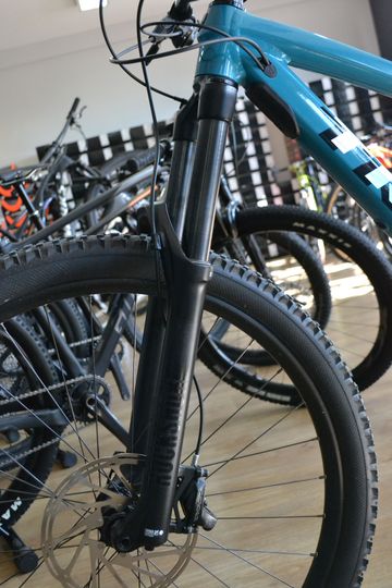 Used Trek Full stache SRAM NX Eagle 2020 Mountainbike, Blue — image 6 of 8