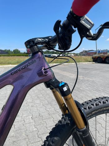 Used Cannondale Habit Carbon SE 2021 2021 Mountainbike, Purple — image 5 of 11