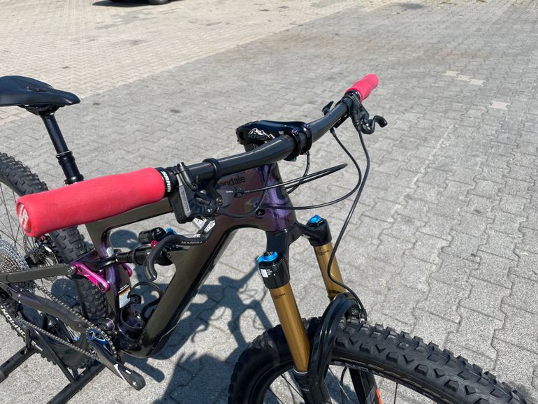 Used Cannondale Habit Carbon SE 2021 2021 Mountainbike, Purple — image 6 of 11