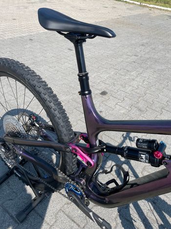 Used Cannondale Habit Carbon SE 2021 2021 Mountainbike, Purple — image 7 of 11