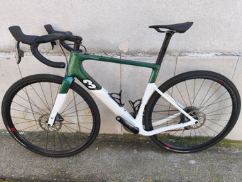Used 3T Exploro RaceMax BOOST Dropbar 2022 2022 Road & Gravel, Green — image 2 of 11