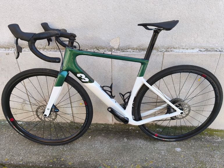 Used 3T Exploro RaceMax BOOST Dropbar 2022 2022 Road & Gravel, Green — image 2 of 11