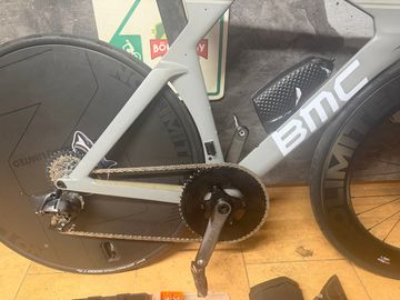 Used BMC Timemachine 01 DISC ONE 2021 2021 Road & Gravel, Light Gray — image 4 of 9