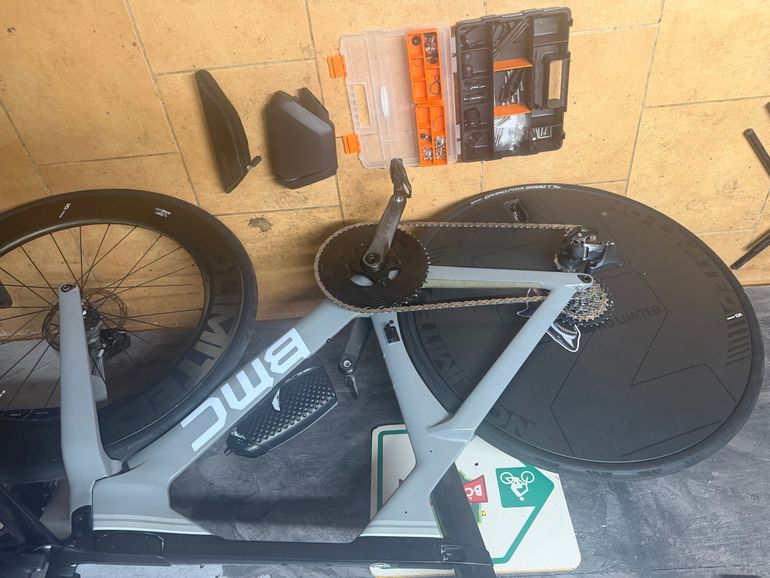 Used BMC Timemachine 01 DISC ONE 2021 2021 Road & Gravel, Light Gray — image 5 of 9