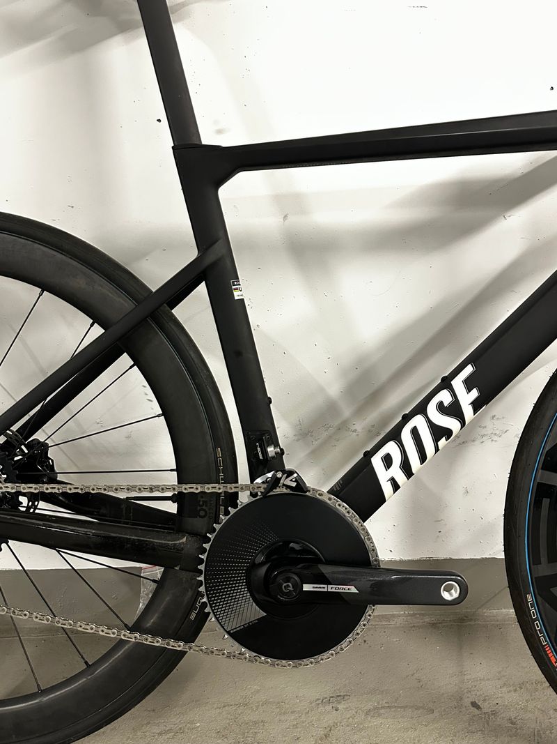 Rose Xlite 06 Force AXS 2025 2025 Road & Gravel usato, Nero — immagine 2 di 5