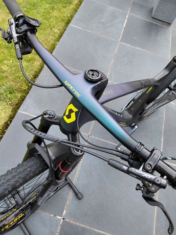 Gebrauchtes Scott Spark RC Team Issue 2022 2022 Mountainbike, Grün, 29 — Bild 3 von 10
