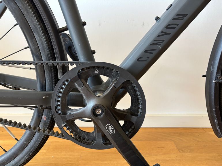 Used Canyon Commuter 5 mid-step 2022 2022 Urban, Light Gray — image 10 of 10