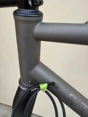 Used Stinner Refugio Custom Butted Frameset 2025 Road & Gravel, Light Gray — image 10 of 15