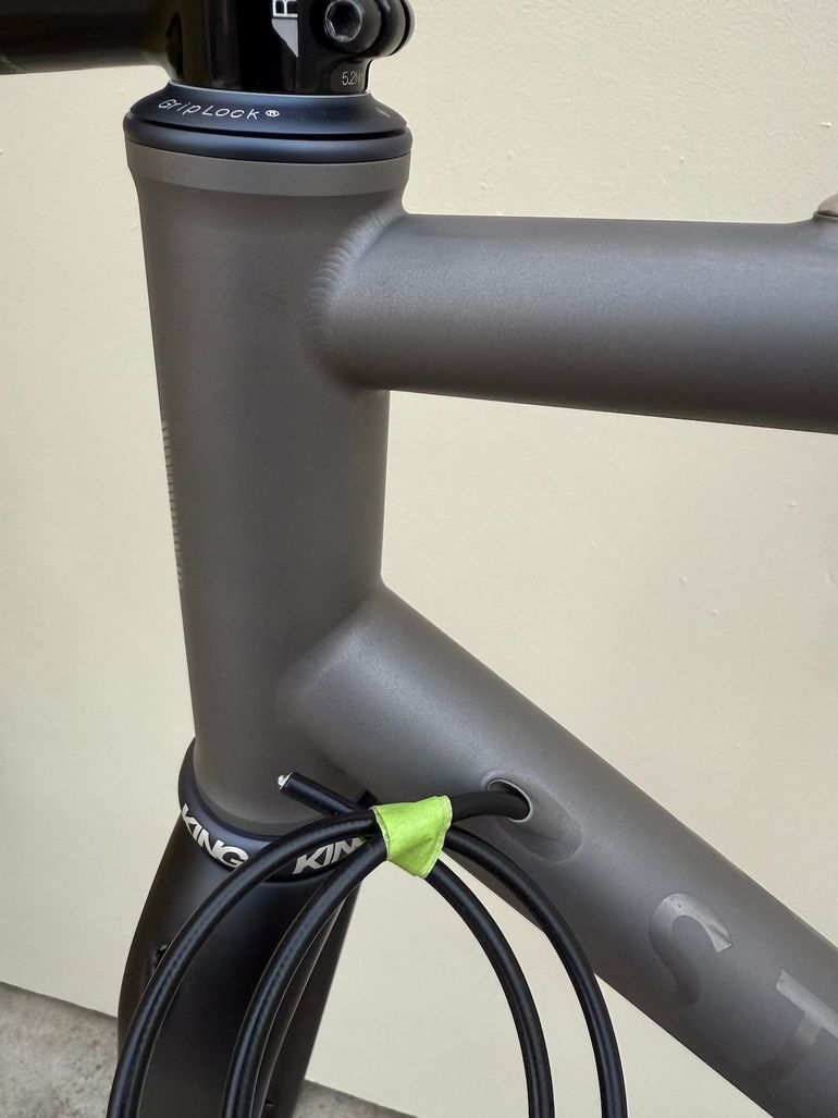 Used Stinner Refugio Custom Butted Frameset 2025 Road & Gravel, Light Gray — image 10 of 15