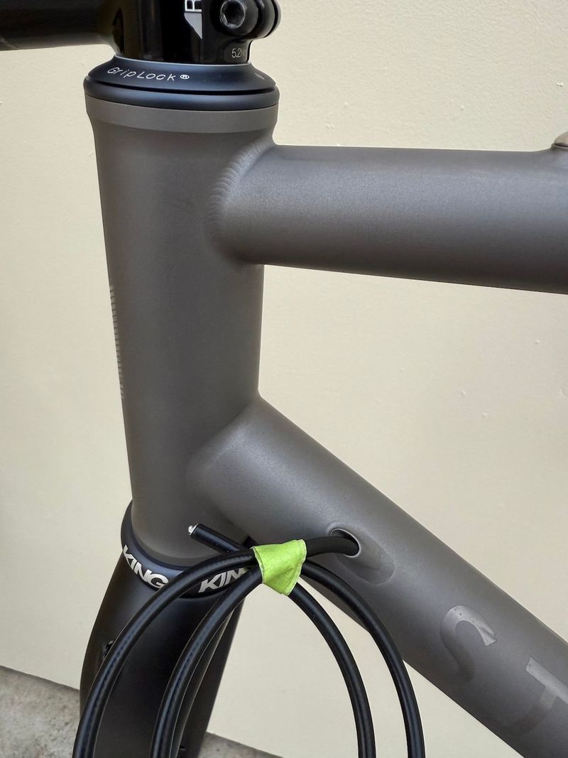 Used Stinner Refugio Custom Butted Frameset 2025 Road & Gravel, Light Gray — image 10 of 15