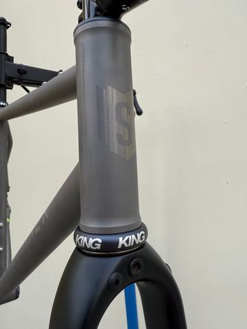 Used Stinner Refugio Custom Butted Frameset 2025 Road & Gravel, Light Gray — image 9 of 15