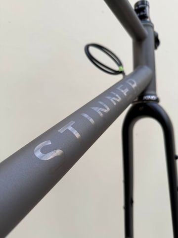 Used Stinner Refugio Custom Butted Frameset 2025 Road & Gravel, Light Gray — image 7 of 15