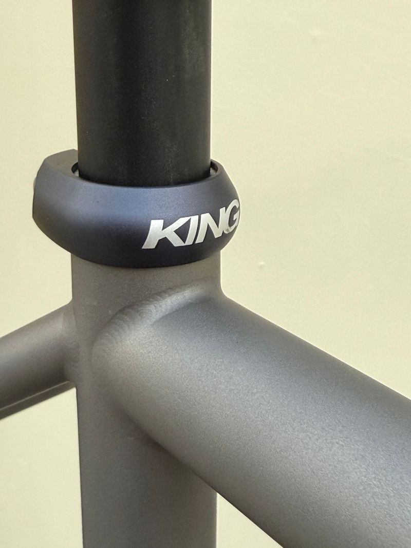 Used Stinner Refugio Custom Butted Frameset 2025 Road & Gravel, Light Gray — image 6 of 15