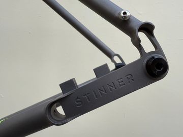 Used Stinner Refugio Custom Butted Frameset 2025 Road & Gravel, Light Gray — image 11 of 15