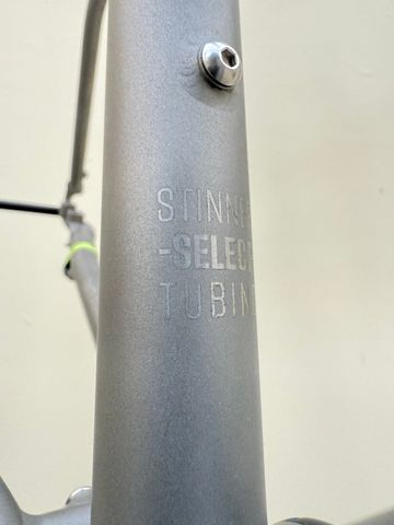 Used Stinner Refugio Custom Butted Frameset 2025 Road & Gravel, Light Gray — image 12 of 15