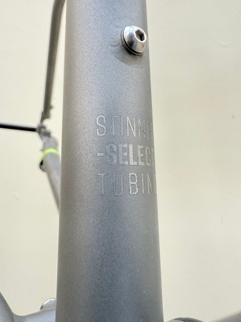 Used Stinner Refugio Custom Butted Frameset 2025 Road & Gravel, Light Gray — image 12 of 15