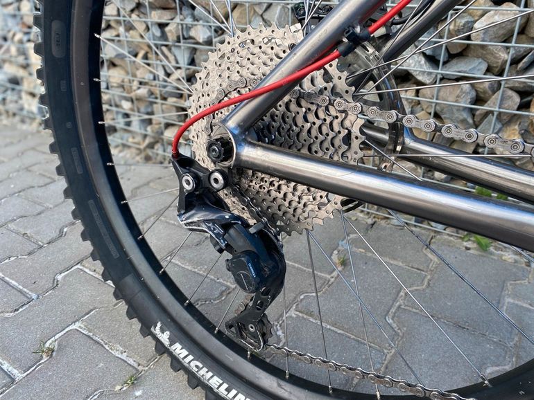 Gebrauchtes ArteBici Titan Hardtail Enduro 2021 Mountainbike, Hellgrau — Bild 6 von 7
