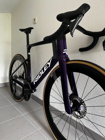 Used Ridley Noah Shimano Ultegra Di2 2025 Road & Gravel, Purple — image 2 of 10