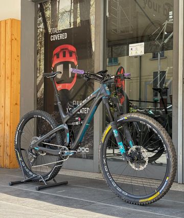 Yeti SB5.5 Carbon GX Eagle 2018 2018 Mountainbike usato, Nero — immagine 5 di 5