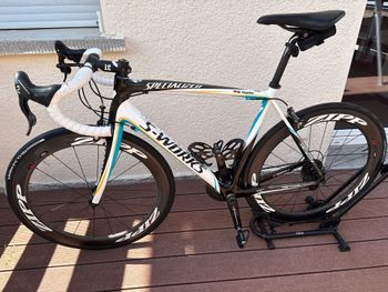 Gebrauchtes Specialized Tarmac Campagnolo Record 2011 Road & Gravel, Weiß — Bild 2 von 9