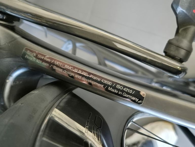 BMC Teammachine SLR Masterpiece 2024 Frameset 2024 Road & Gravel d'occasion — image 2 sur 8
