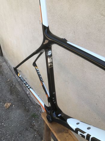 Käytetty Giant TCR Advanced SL 2-KOM 2018 Frameset 2018 Road & Gravel — kuva 10 / 10