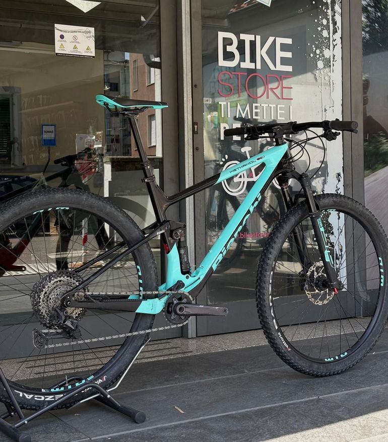 Used Bianchi Methanol CV FS - 9.3 - XT/SLX 2022 2022 Mountainbike, Black, 29 — image 4 of 5
