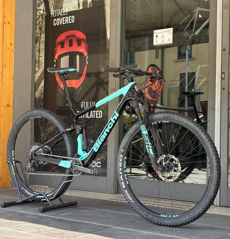 Used Bianchi Methanol CV FS - 9.3 - XT/SLX 2022 2022 Mountainbike, Black, 29 — image 5 of 5