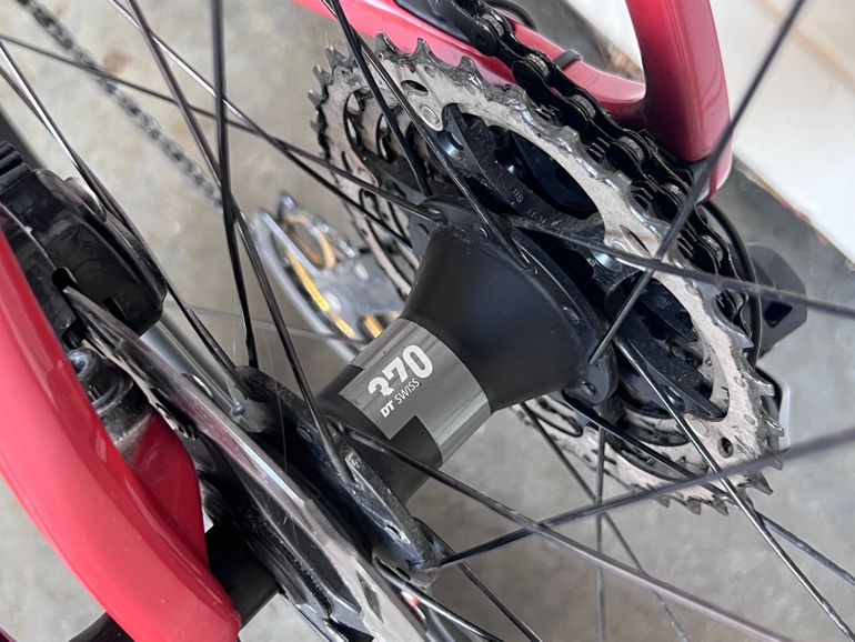 Used Santa Cruz Stigmata CC I Custom I Ultegra DI2 2x11 I CeramicSpeed I Roval C38 I Size 60 2019 Road & Gravel, Red — image 23 of 24