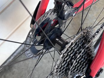 Used Santa Cruz Stigmata CC I Custom I Ultegra DI2 2x11 I CeramicSpeed I Roval C38 I Size 60 2019 Road & Gravel, Red — image 20 of 24