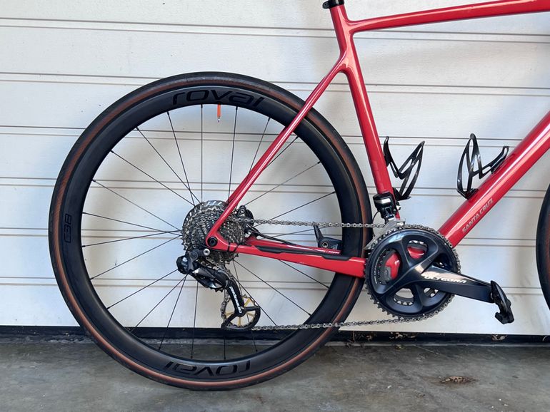 Used Santa Cruz Stigmata CC I Custom I Ultegra DI2 2x11 I CeramicSpeed I Roval C38 I Size 60 2019 Road & Gravel, Red — image 4 of 24