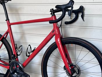 Used Santa Cruz Stigmata CC I Custom I Ultegra DI2 2x11 I CeramicSpeed I Roval C38 I Size 60 2019 Road & Gravel, Red — image 9 of 24