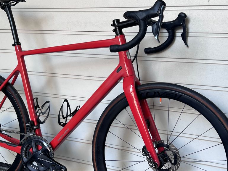 Used Santa Cruz Stigmata CC I Custom I Ultegra DI2 2x11 I CeramicSpeed I Roval C38 I Size 60 2019 Road & Gravel, Red — image 9 of 24