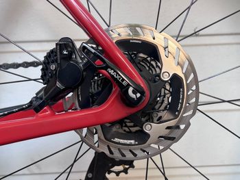 Used Santa Cruz Stigmata CC I Custom I Ultegra DI2 2x11 I CeramicSpeed I Roval C38 I Size 60 2019 Road & Gravel, Red — image 19 of 24