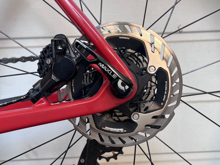 Used Santa Cruz Stigmata CC I Custom I Ultegra DI2 2x11 I CeramicSpeed I Roval C38 I Size 60 2019 Road & Gravel, Red — image 19 of 24