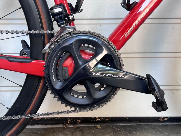 Used Santa Cruz Stigmata CC I Custom I Ultegra DI2 2x11 I CeramicSpeed I Roval C38 I Size 60 2019 Road & Gravel, Red — image 6 of 24