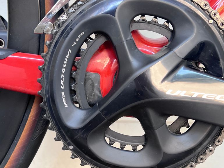 Used Santa Cruz Stigmata CC I Custom I Ultegra DI2 2x11 I CeramicSpeed I Roval C38 I Size 60 2019 Road & Gravel, Red — image 7 of 24