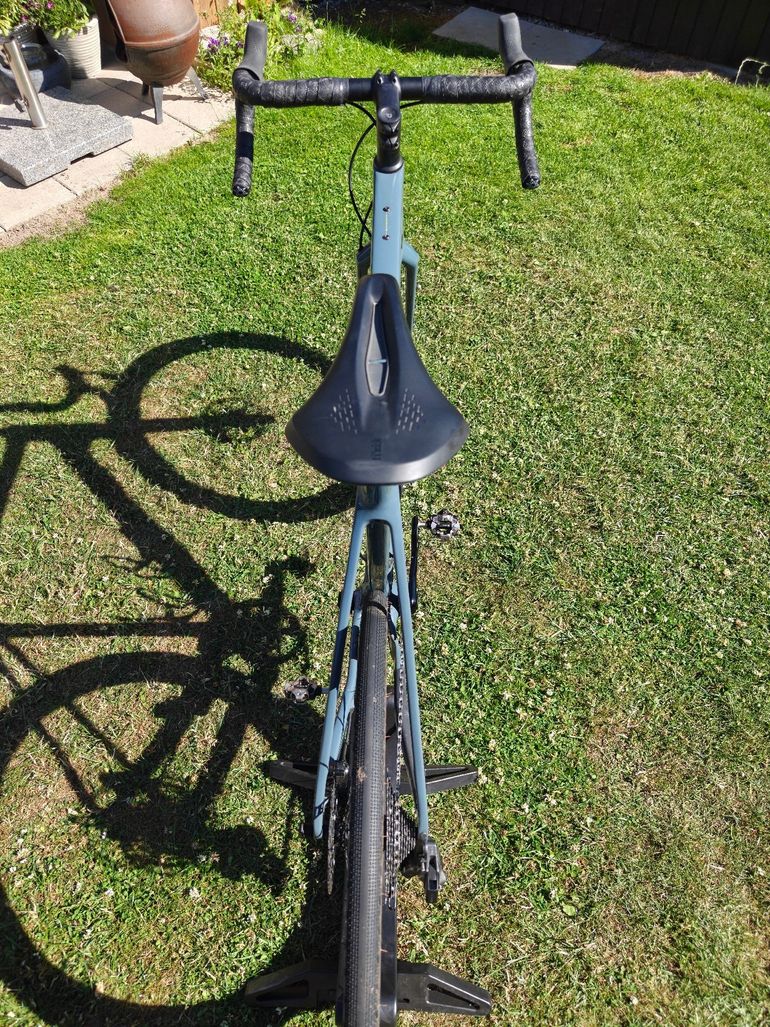 Used Canyon Grizl CF SL 7 eTap 2023 2023 Road & Gravel, Light Gray — image 5 of 5