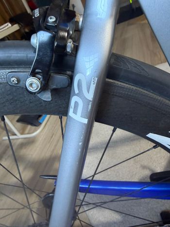 Used Cervélo P2 Ultegra 6870 2017 Frameset 2017 Road & Gravel, Blue — image 6 of 10