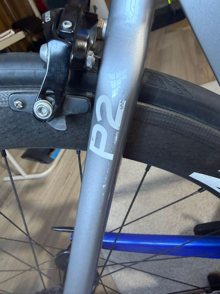 Used Cervélo P2 Ultegra 6870 2017 Frameset 2017 Road & Gravel, Blue — image 6 of 10