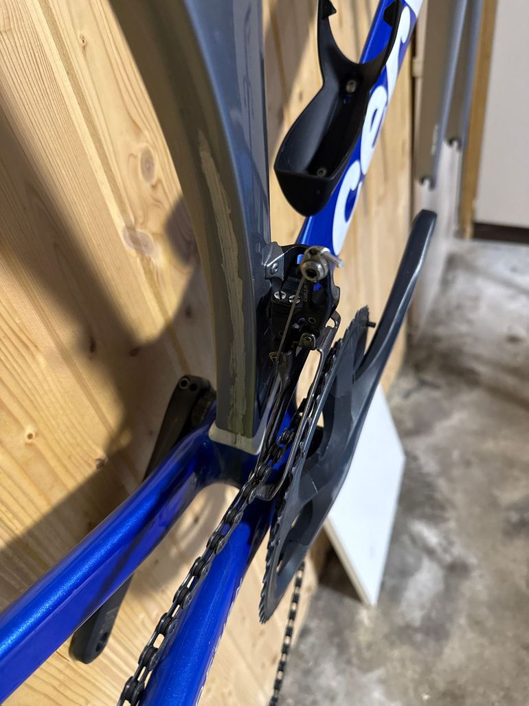 Used Cervélo P2 Ultegra 6870 2017 Frameset 2017 Road & Gravel, Blue — image 9 of 10