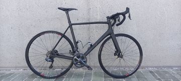 MiTech Carbon Rennrad Größe L Mit Shimano Ultegra Di2 2x11 2019 Road & Gravel usato