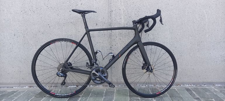 Used MiTech Carbon Rennrad Größe L Mit Shimano Ultegra Di2 2x11 2019 Road & Gravel, Black — image 1 of 8