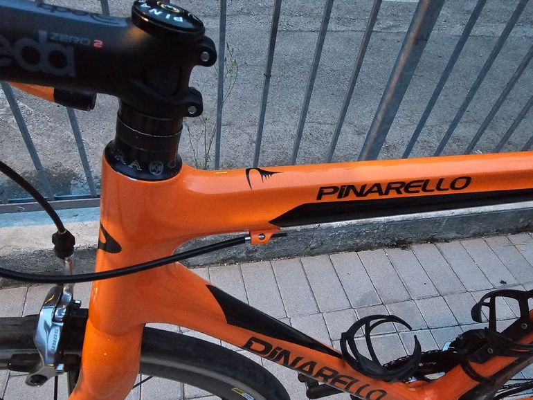 Used Pinarello Dogma Frameset 2017 Road & Gravel, Orange — image 3 of 10