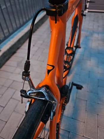 Used Pinarello Dogma Frameset 2017 Road & Gravel, Orange — image 5 of 10
