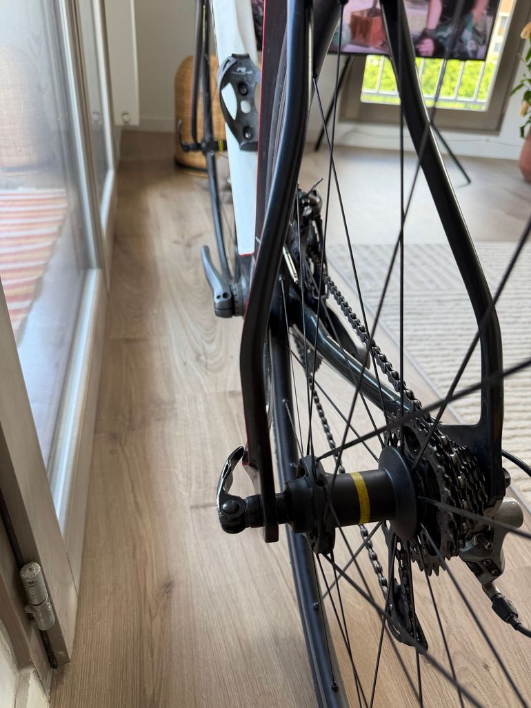 Gebrauchtes B’TWIN Custom Shimano Ultegra 2010 Road & Gravel, Weiß — Bild 10 von 23