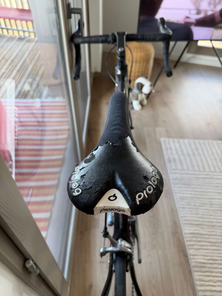 Gebrauchtes B’TWIN Custom Shimano Ultegra 2010 Road & Gravel, Weiß — Bild 13 von 23