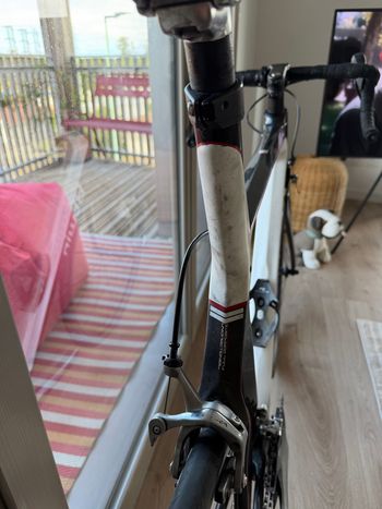 Gebrauchtes B’TWIN Custom Shimano Ultegra 2010 Road & Gravel, Weiß — Bild 12 von 23