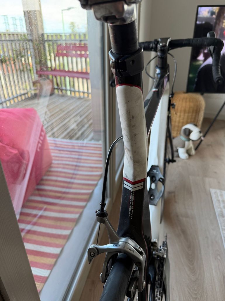 Gebrauchtes B’TWIN Custom Shimano Ultegra 2010 Road & Gravel, Weiß — Bild 12 von 23